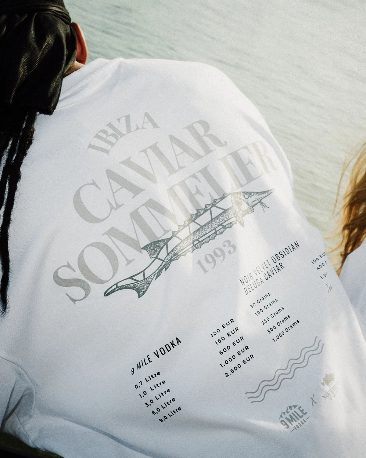 9 MILE Vodka SHIRT CAVIAR