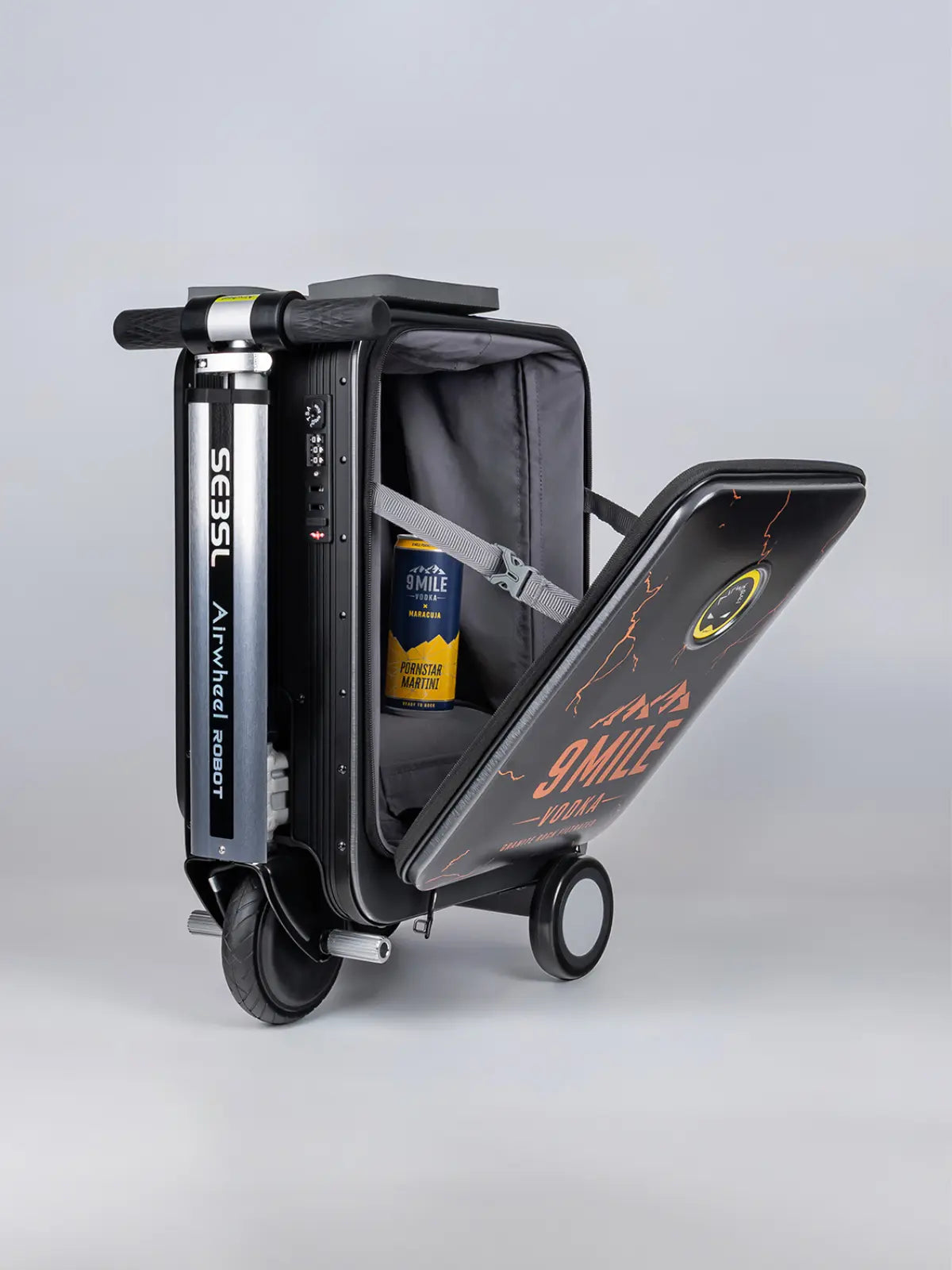 AirWheel mit 9 MILE Vodka Folierung