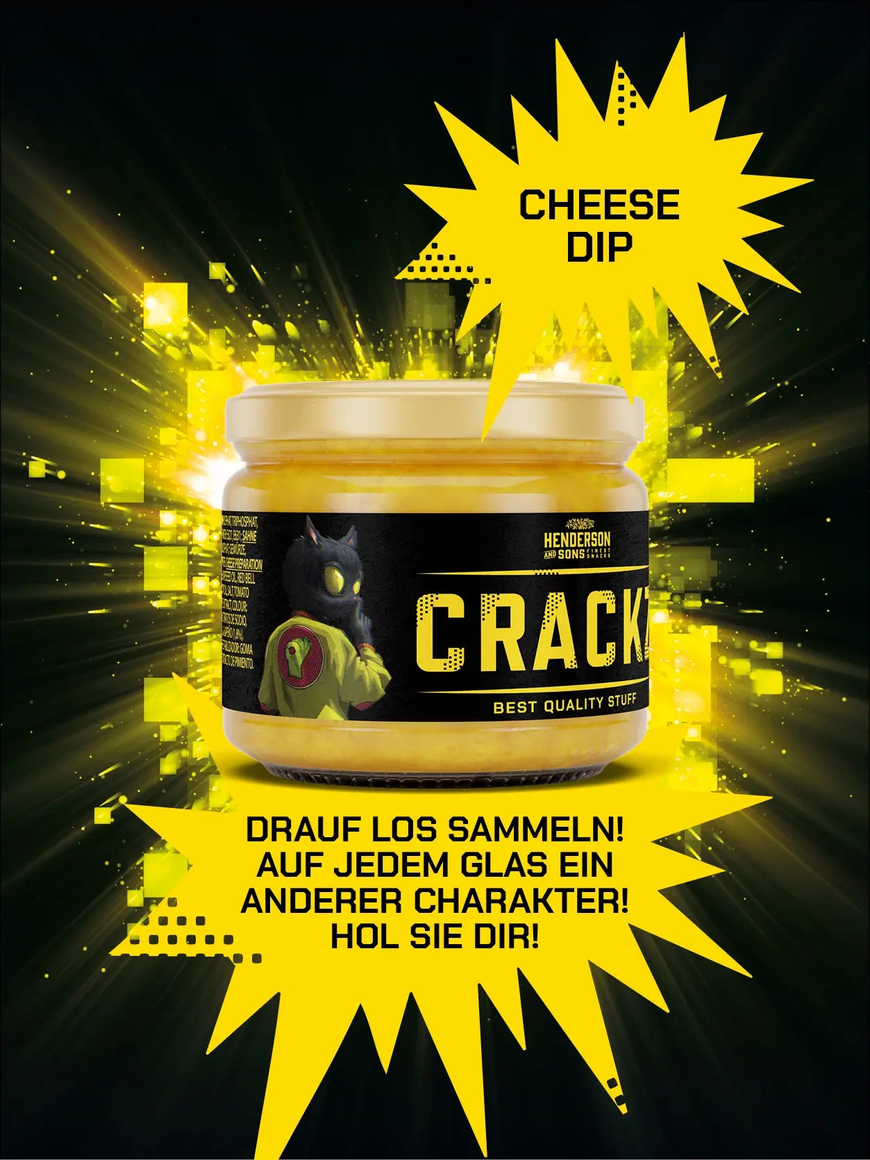 CRACKZ CHEESE DIP 235ml