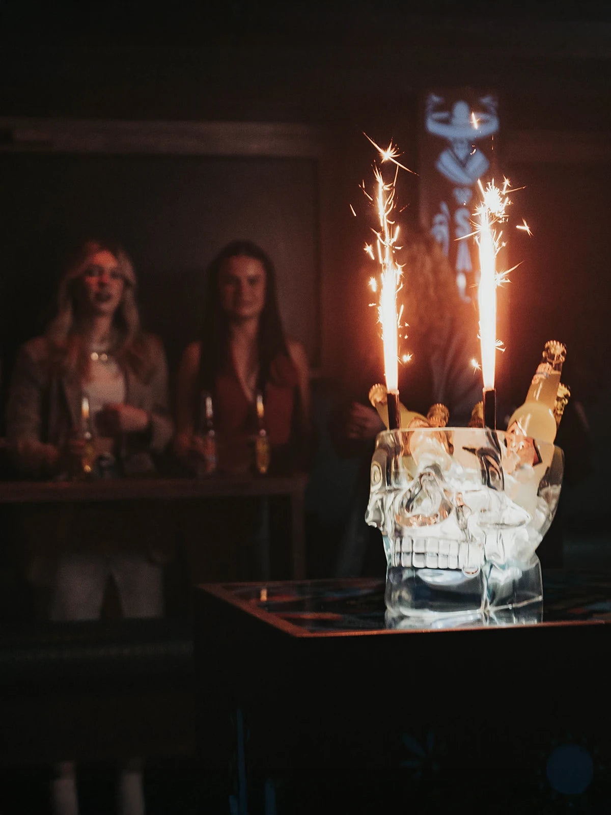 SALITOS SKULL ICE BUCKET