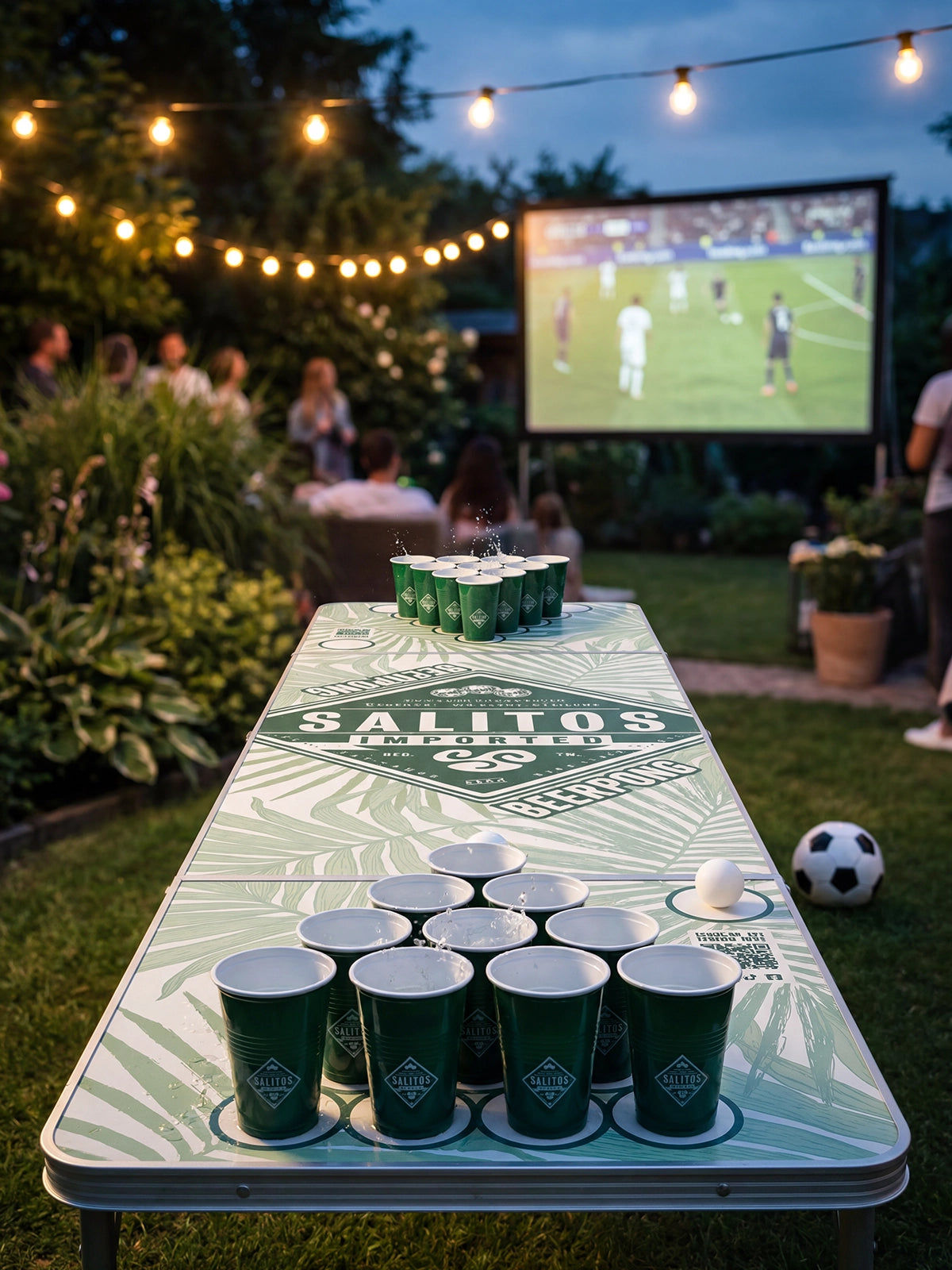 SALITOS BEER PONG CUPS & BALLS
