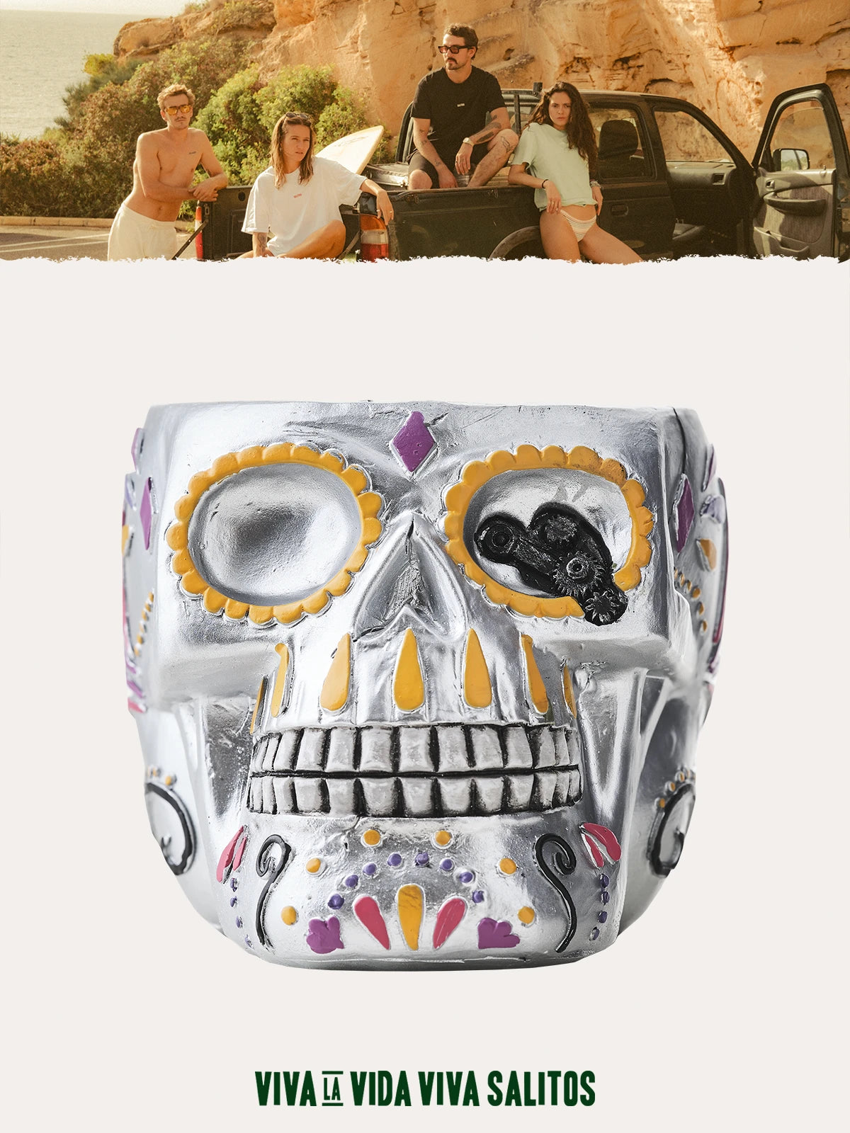 SALITOS SKULL ASCHENBECHER WEISS