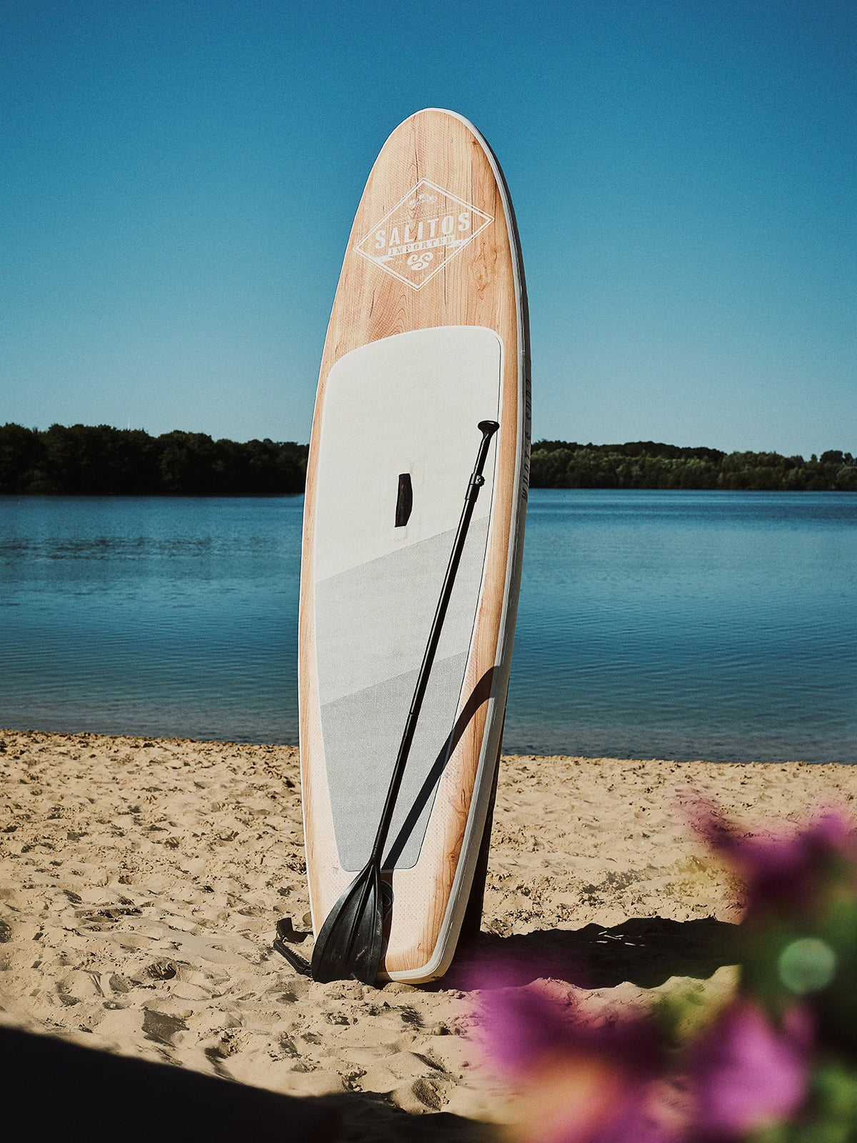 SALITOS STAND UP PADDLE BOARD WOOD