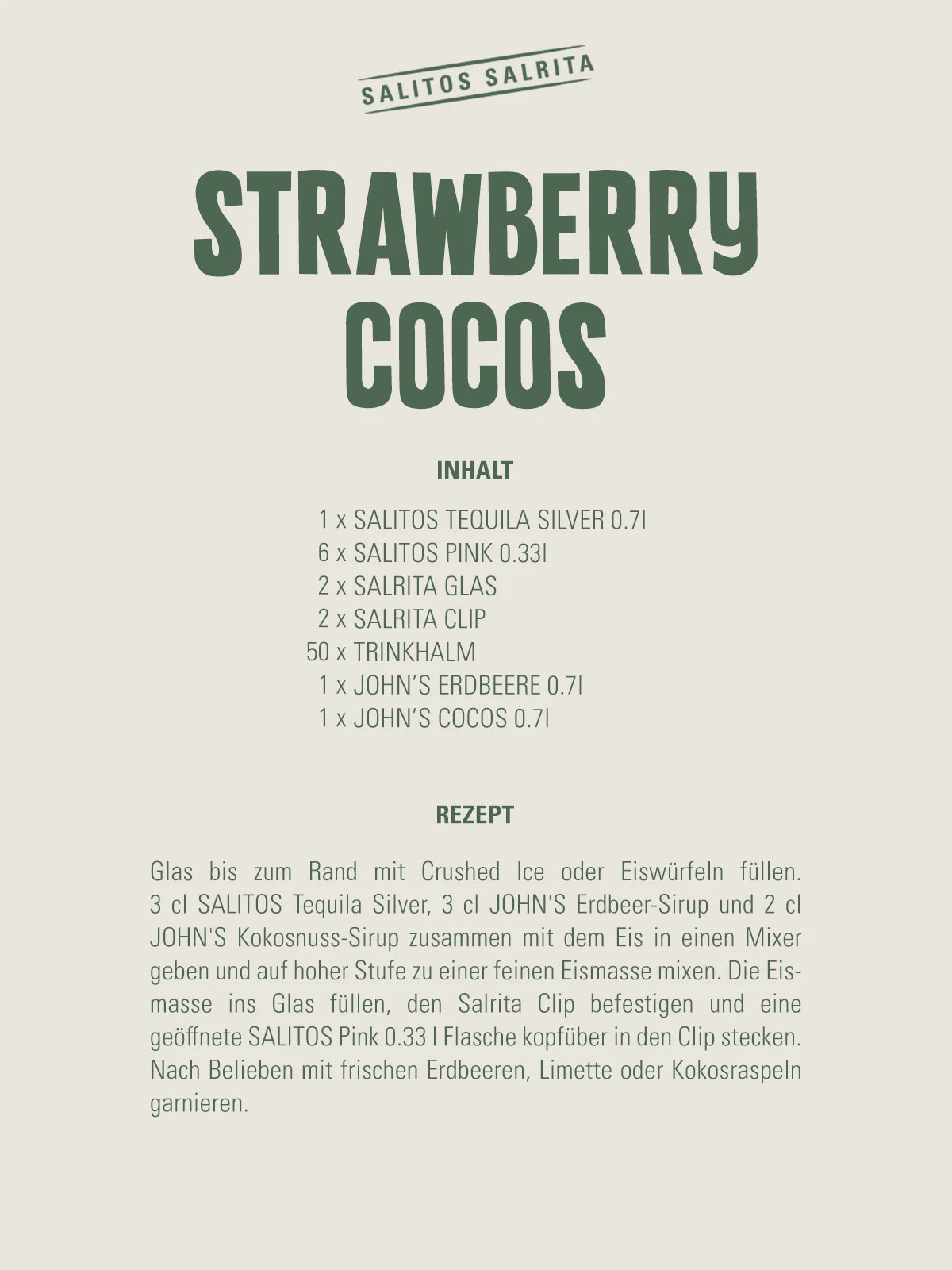 SALITOS SALRITA STRAWBERRY COCOS