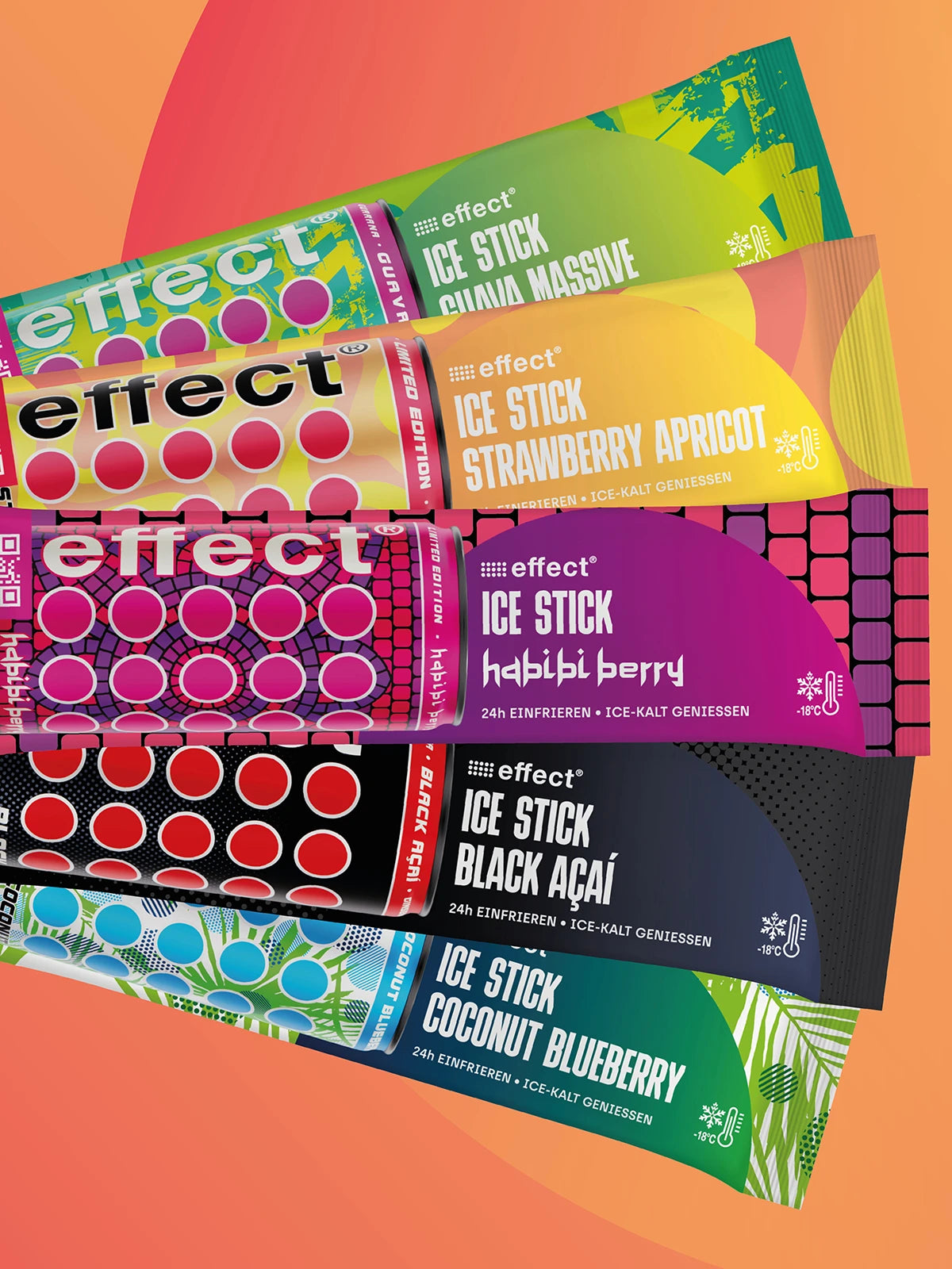 effect® FLAVOURED ICE STICKS (100 Stk.)