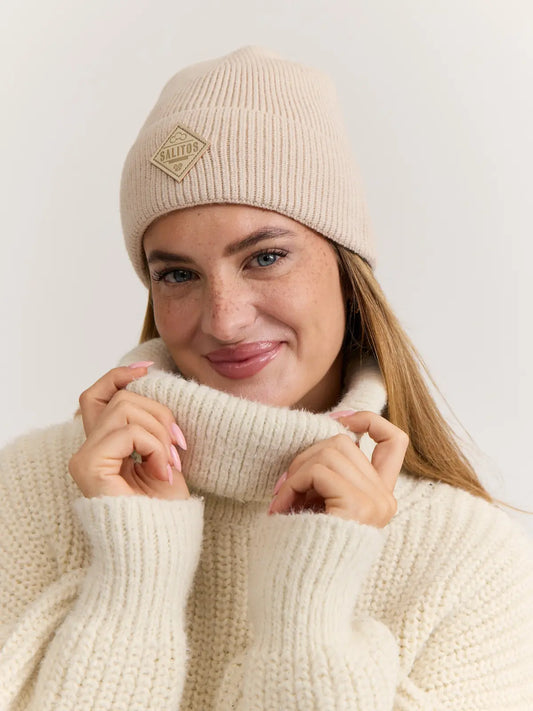 SALITOS Damen Beanie Beige