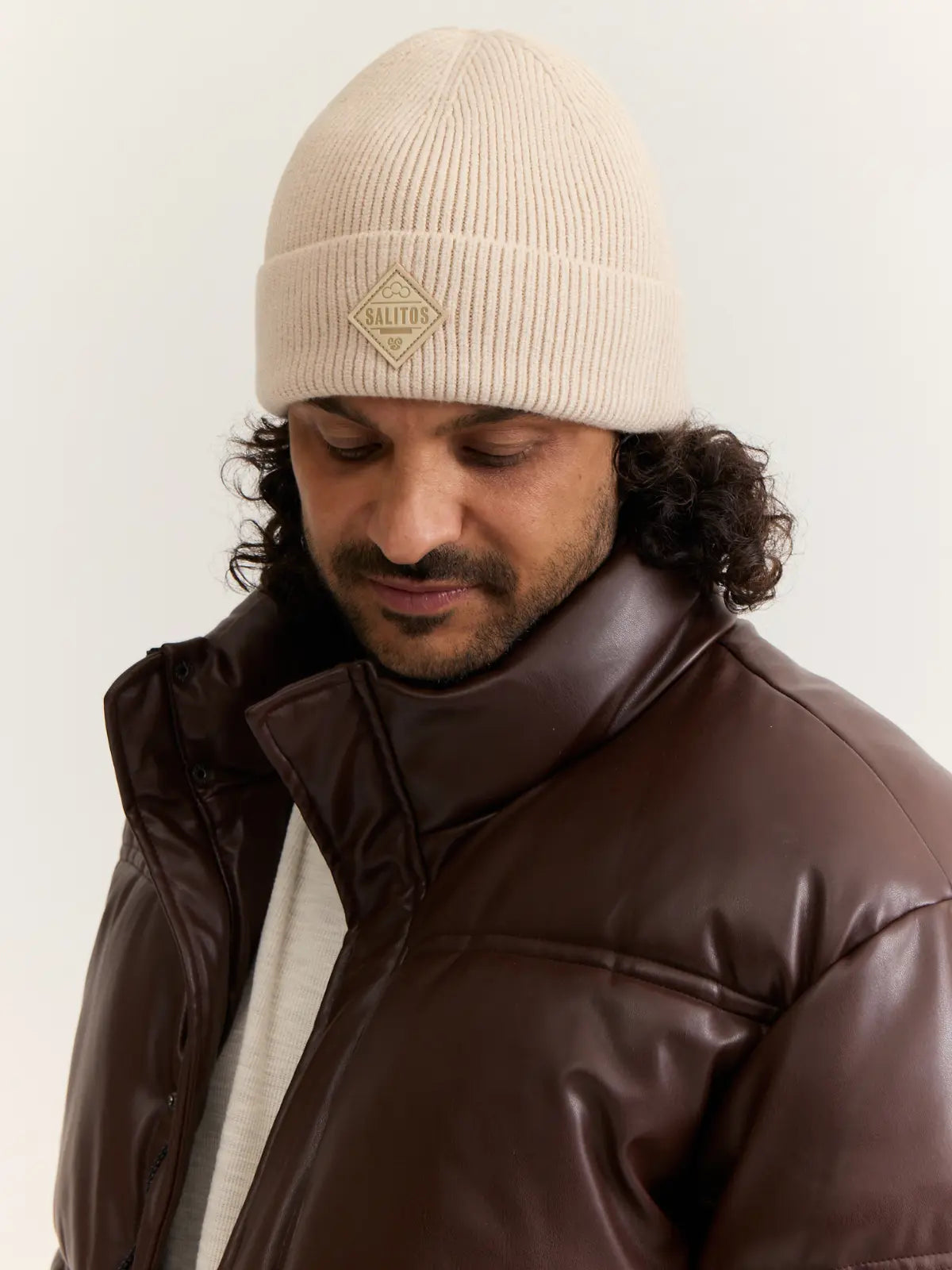 SALITOS Herren Beanie Beige
