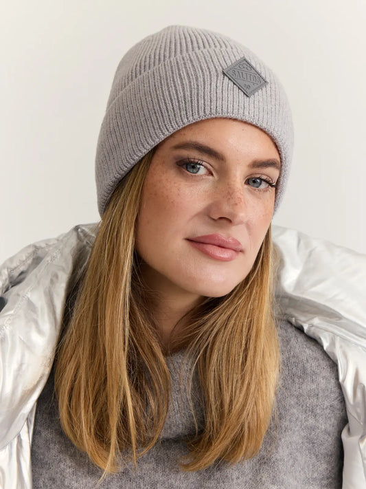 SALITOS Damen Beanie grau