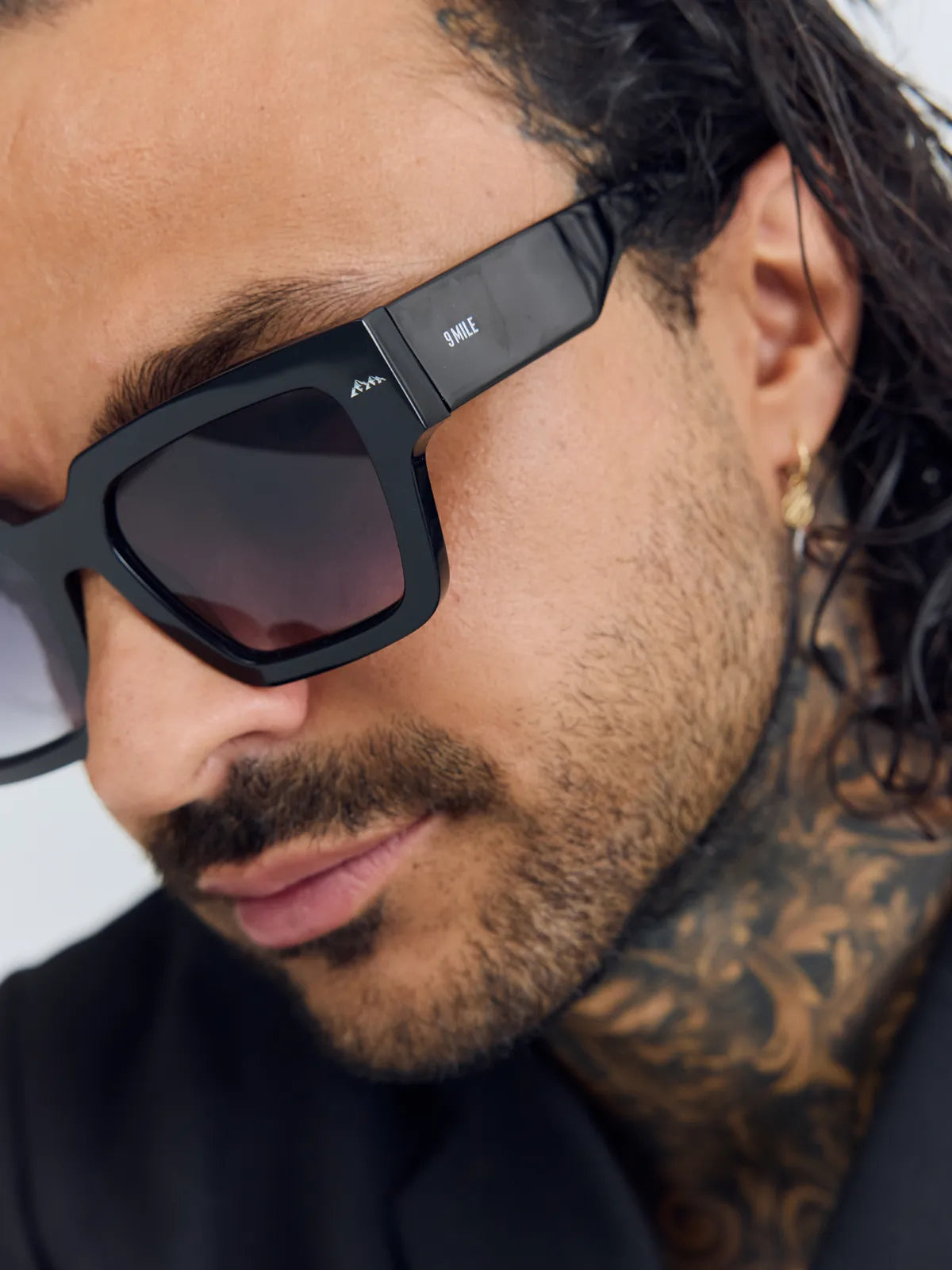 9 MILE Vodka SUNGLASSES PLAYER BLACK