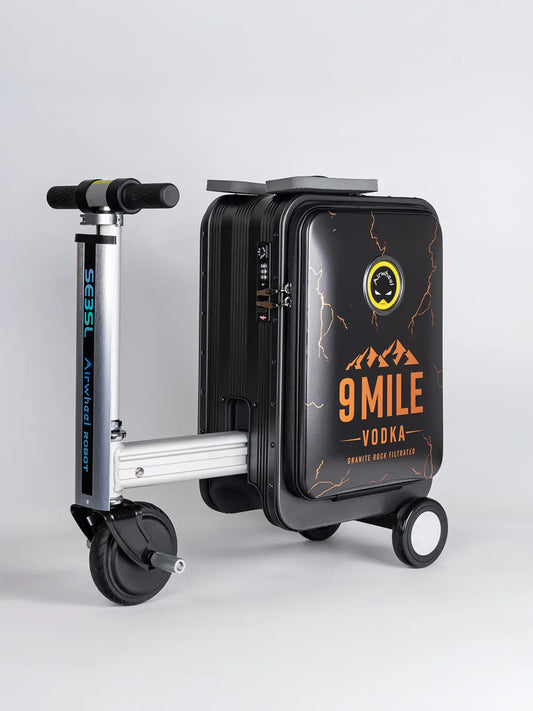 AirWheel mit 9 MILE Vodka Folierung