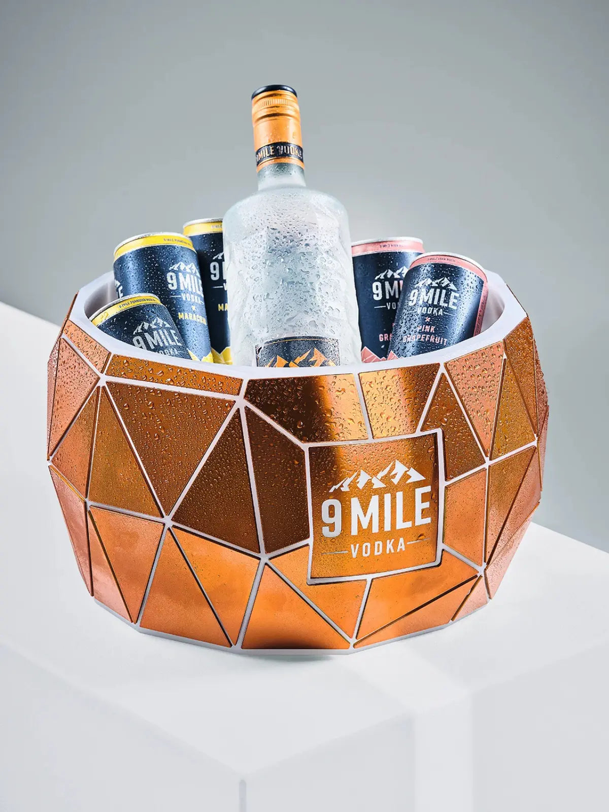 9 MILE Vodka COPPER ROCK BOWL