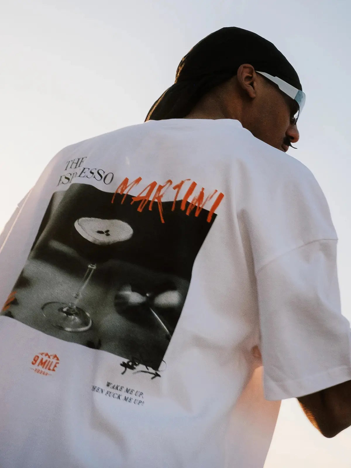 Oversized Shirt im Espresso Martini Design