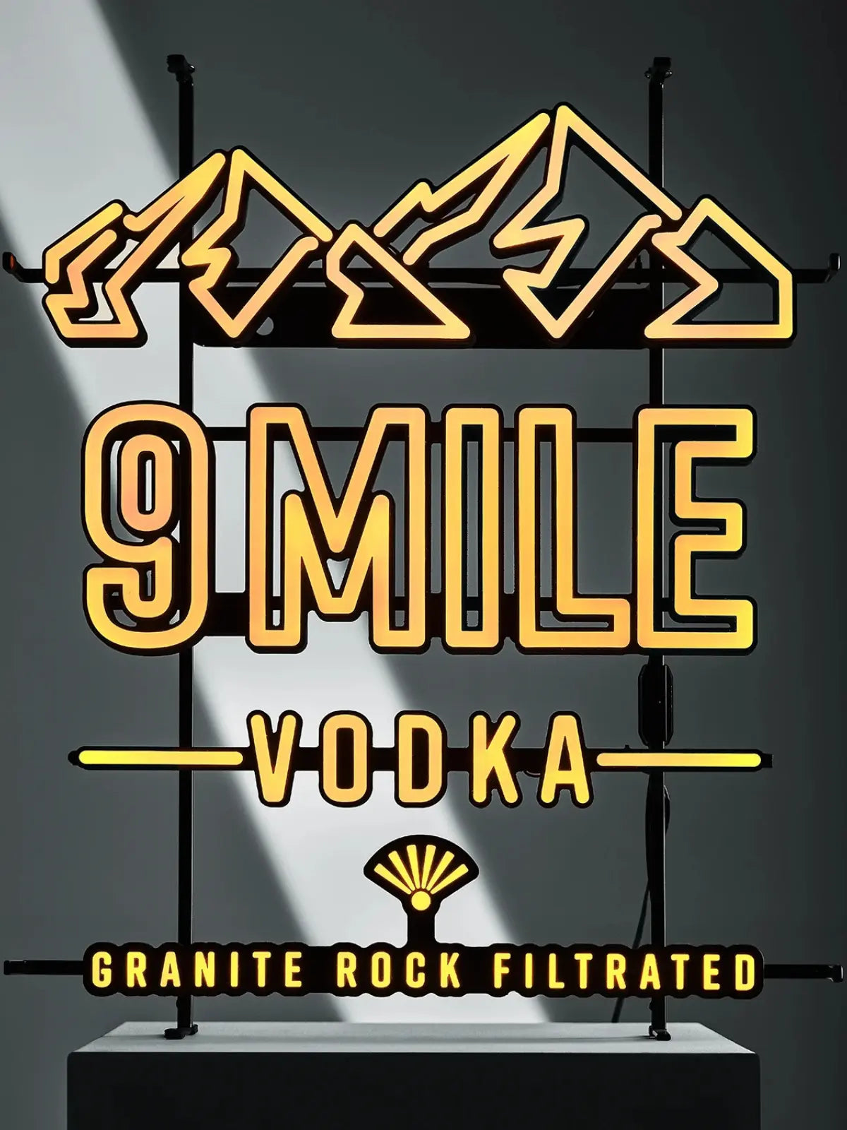 9 MILE Vodka LED SIGN