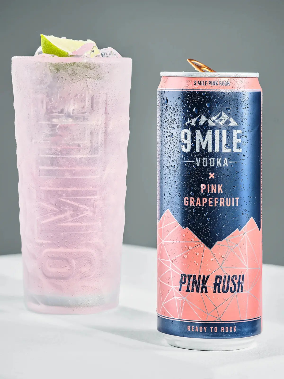 9 MILE Vodka Premix PINK RUSH