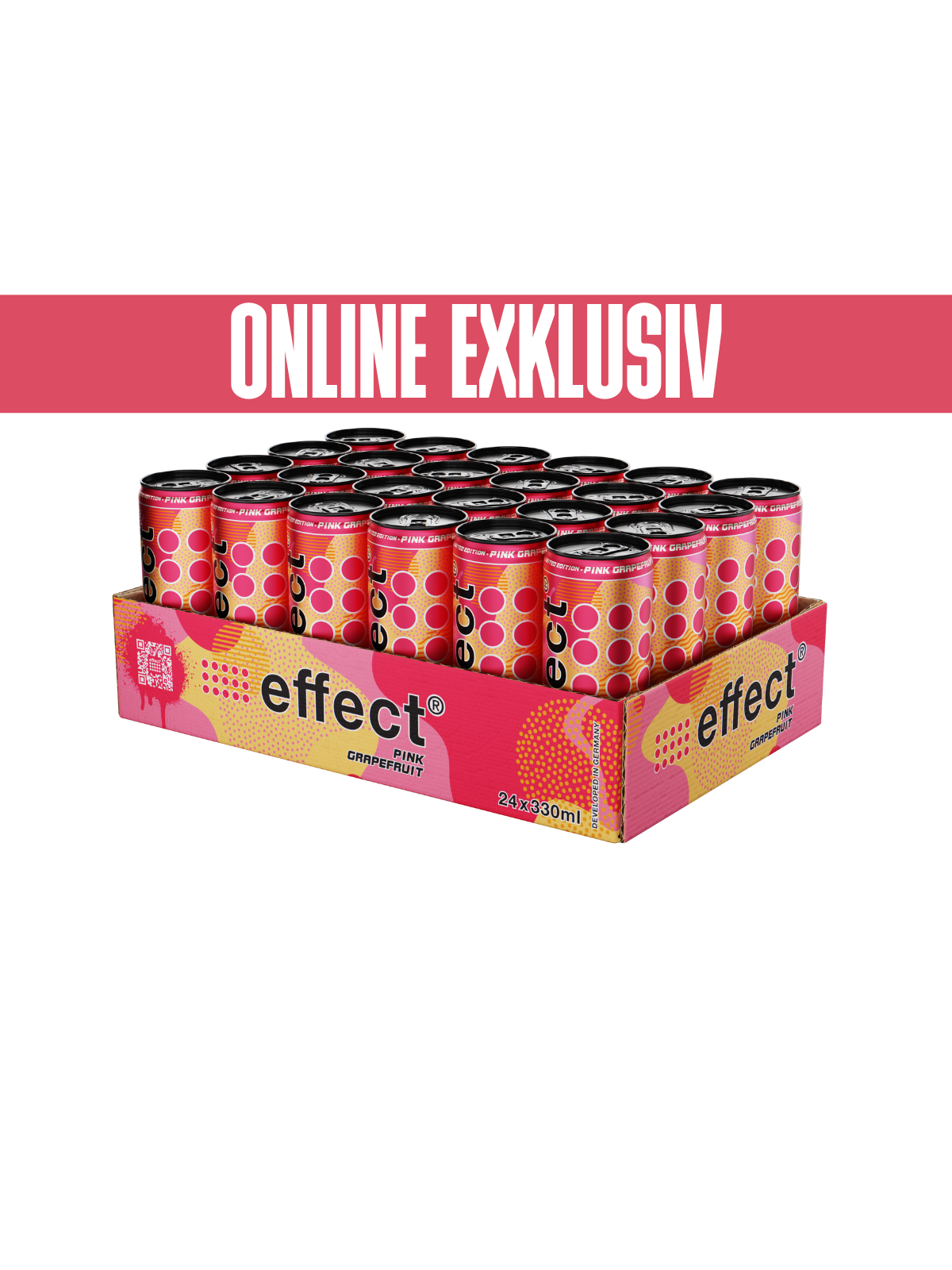 effect® PINK GRAPEFRUIT 24 x 0,33l