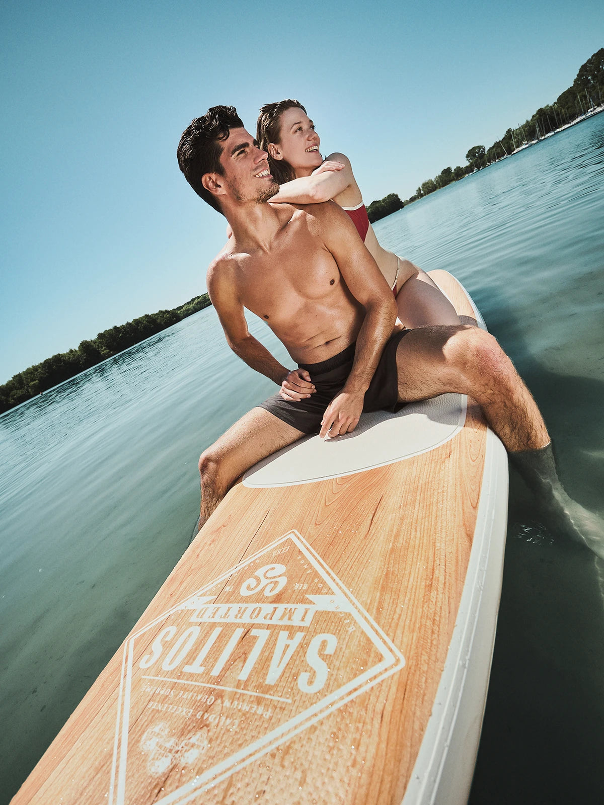 SALITOS STAND UP PADDLE BOARD WOOD