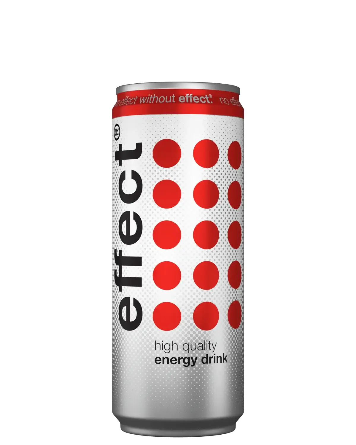 Eine Dose effect Energy Classic auf weißem Hintergrund
