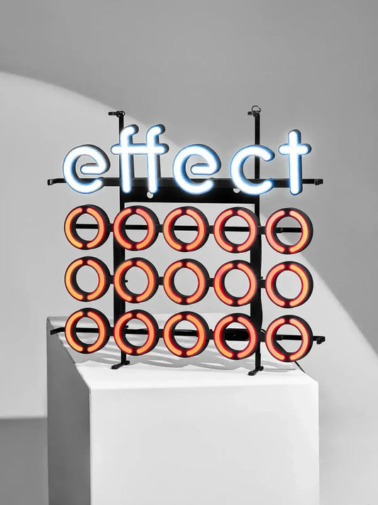 ein effect Logo als LED Schild